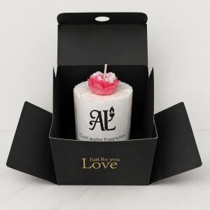 Happy Birthday Teddy Bear & Floral Gift Box, Premium Candle Gift Box