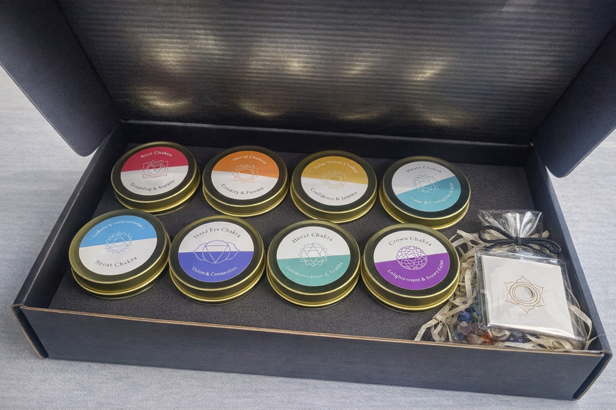 7 Chakra Candle Collection - Home Decorative Candles - Image 2